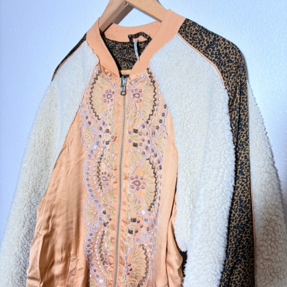 Free People Wicked Games Reversible Jacket SIZE XS - Picture 8 of 13